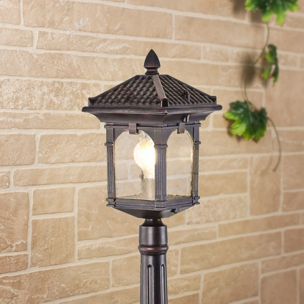 Наземный высокий светильник Elektrostandard Corvus a043653