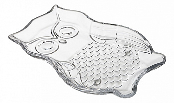 Блюдо декоративное (25x17.5x2.5 см) Сова 355-299