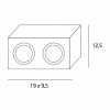 Накладной светильник Maxlight Basic Square II C0089