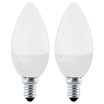 Набор из 2 ламп светодиодных Eglo ПРОМО 10790 E14 Вт 4000K 10793