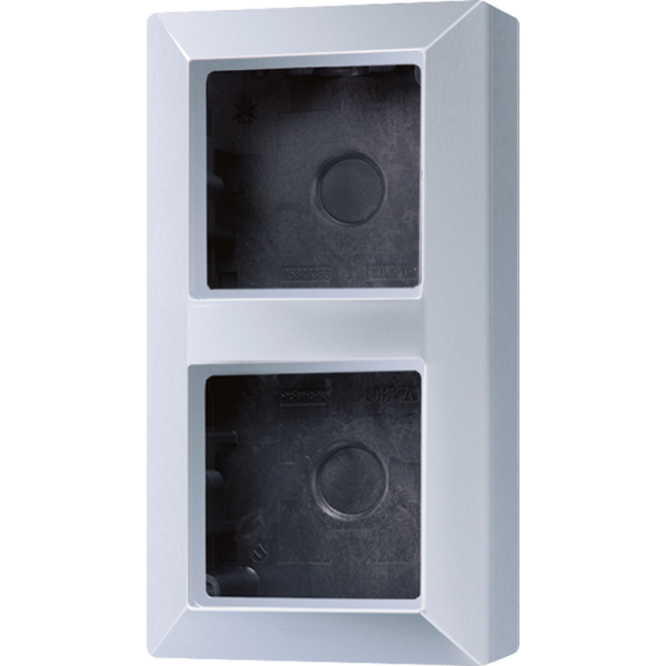 JUNG AS 500 Алюминий Коробка для накладного монтажа 2-кратная