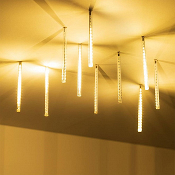 Гирлянда супернить [4.5 м] Icefall ARD-ICEFALL-CLASSIC-D12-200-10PCS-CLEAR-32LED-LIVE WARM (230V, 10.5W)