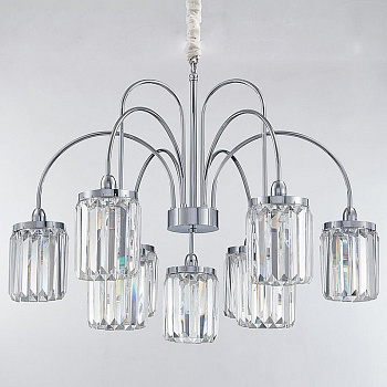 Подвесная люстра Newport 4500 4506+3/C chrome