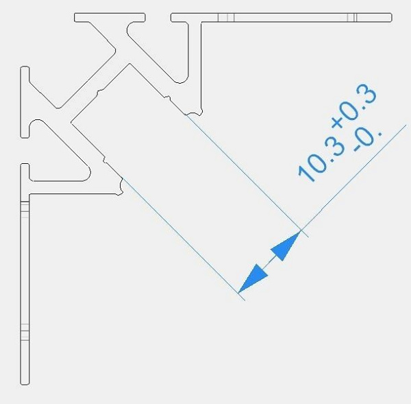 Профиль накладной Deko-Light EV-01-08 975340
