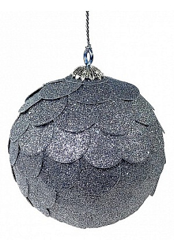 Елочный шар (9.8x9.8x10.5 см) Paper ball en_ny0073