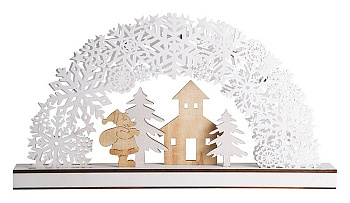 Композиция световая (44.5х6х24 см) Рождественская сказка 504-021