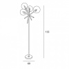 Торшер Maxlight Lollipop F0042