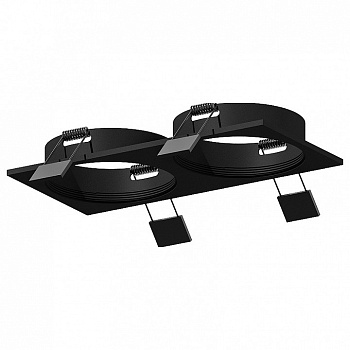 Встраиваемый светильник Ambrella Diy Spot 1 C6526 SBK черный песок 160*80*H25mm MR16 GU5.3