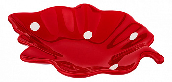 Блюдо декоративное (26.5х18х4.5 см) Горошек 358-1421