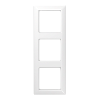 JUNG AS 500 Белая Рамка 3-ая