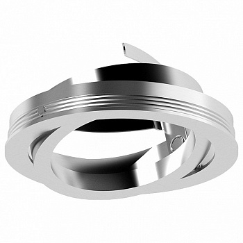 Рамка на 1 светильник Ambrella N700 N7003 PSL серебро полированное D70*H26mm Out1.5mm MR16