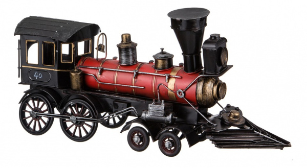 Фигура настольная (45x10x20 см) Паровоз 784-138