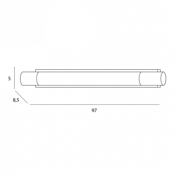 Накладной светильник Maxlight New Girona W0173