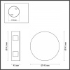 Накладной светильник Odeon Light Beata 4261/8WL
