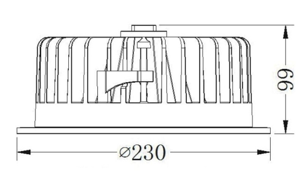 Встраиваемый светильник Deko-Light  565185