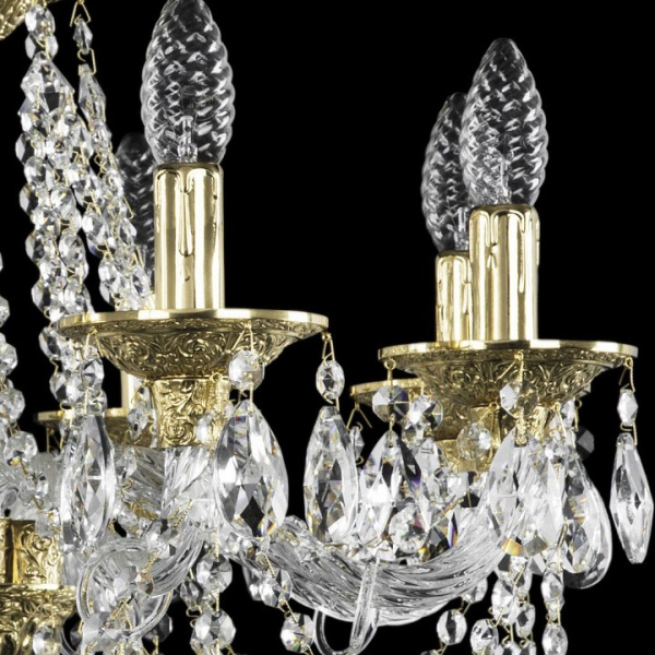 Подвесная люстра Bohemia Ivele Crystal 1613 16113/8/200 G