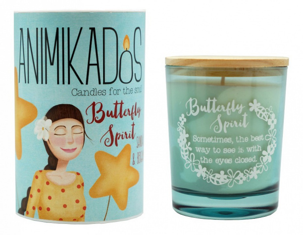 Свеча ароматическая (9.1 см) Butterfly Spirit VV007NSAMGB