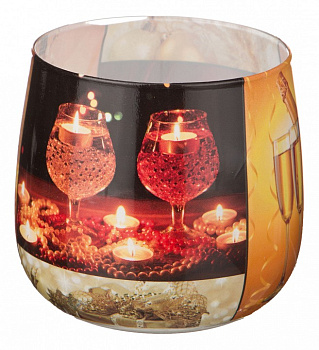 Свеча декоративная (6x7 см) Карнавал 348-439