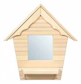 Вешалка-полка (54x57 см) Домик 32519