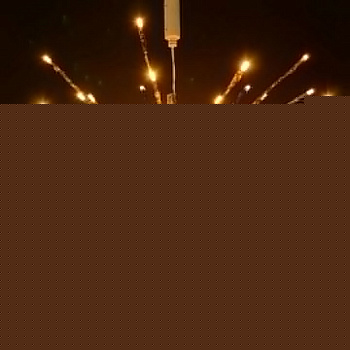 Звезда световая (0.45 м) Ёжики RL-TB45CF-WW