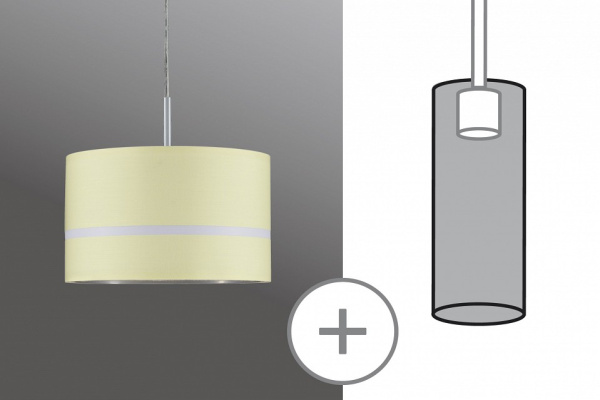 Плафон текстильный Paulmann Schirm Ribbon 60325