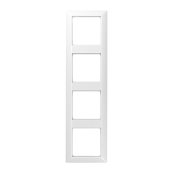 JUNG AS 500 Белая Рамка 4-ая