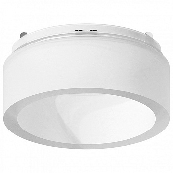 Рамка на 1 светильник Ambrella N624 N6248 FR белый матовый D60*H35mm Out20mm MR16