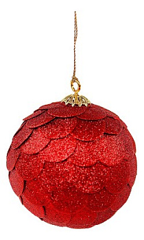 Елочный шар (9.8x9.8x10.5 см) Paper ball en_ny0071