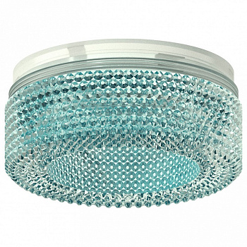 Рамка на 1 светильник Ambrella N719 N7194 BL голубой D70*H30mm Out25mm MR16 (для корпуса светильника)