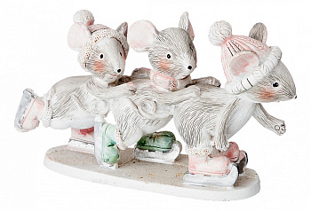 Статуэтка (12.5x4x7.5 см) Мышки 162-659