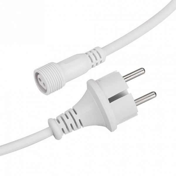 Провод электропитания Moonlight ARD-CLASSIC-ICEFALL-1.5M White (230V)