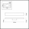 Накладной светильник Odeon Light Woody 3868/8WA