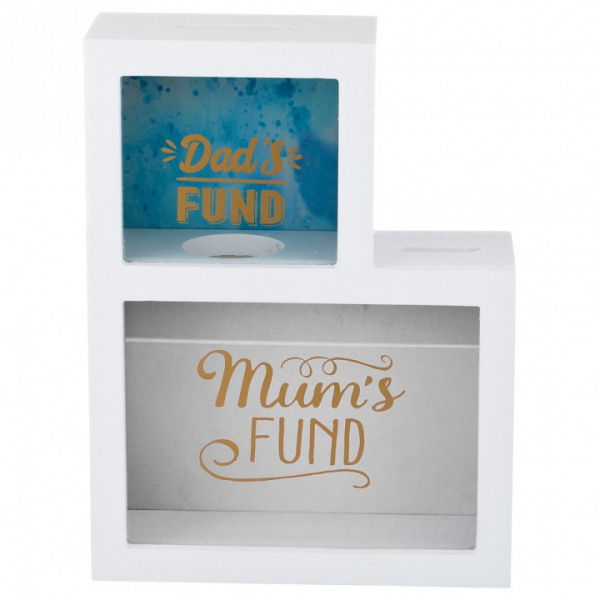 Копилка (18х7х23.5 см) Dad's and Mum's fund 124-146