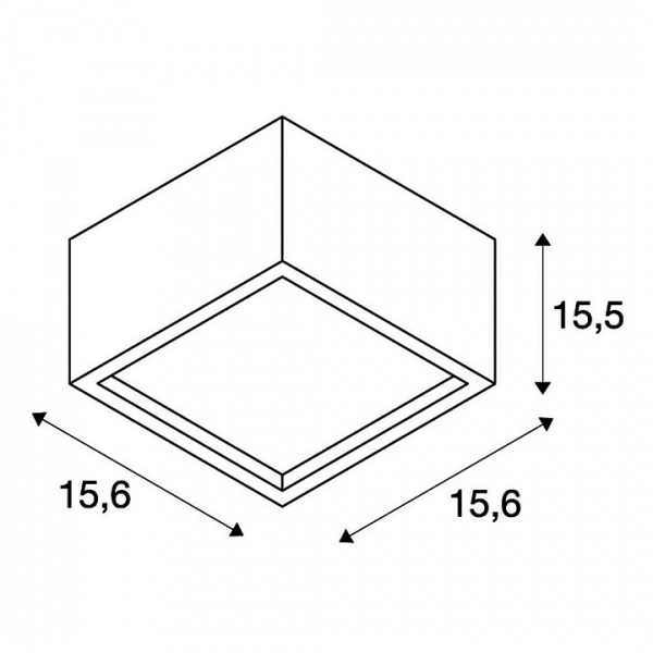 Накладной светильник SLV Skalux 162641
