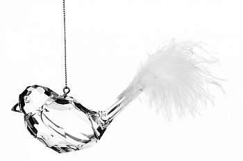 Елочная игрушка (14х4х5 см) Птичка 865-462