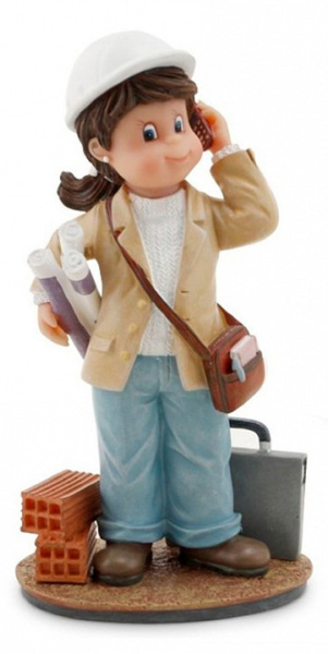 Статуэтка (140 мм) Начало строительства 746769