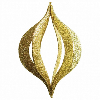 Елочная игрушка (31 см) Сосулька складная 3D 502-311