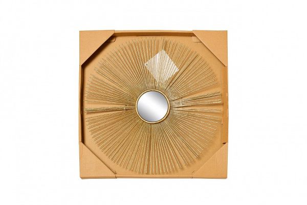 Зеркало настенное (38.7x38.7 см) Garda Decor 37SM-0533