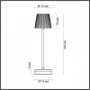 Настольная лампа декоративная Odeon Light Sunset 6670/3TL