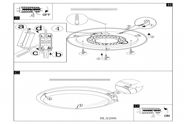 Накладной светильник Eglo ПРОМО LED Planet 31254