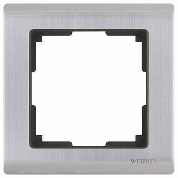 Рамка на 1 пост Werkel Metallic WL02-Frame-01