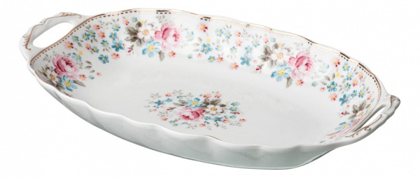 Чаша декоративная (32х18.5х5 см) Мадемуазель Кики 54-373