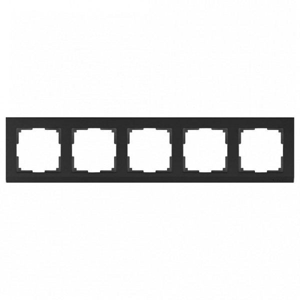 Рамка на 5 постов Werkel Stark WL04-Frame-05-black