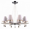Подвесная люстра Natali Kovaltseva Valence Valence 70039-8C CHROME