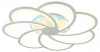 Потолочная люстра Natali Kovaltseva Holder II HIGH-TECH LED LAMPS 82039
