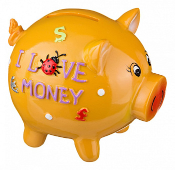 Копилка (11х9х9 см) Свинка 574-286