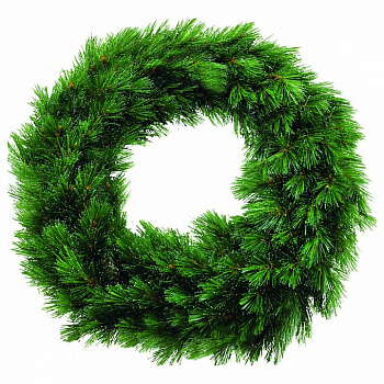 Венки хвойные [90 см] Лесная красавица зеленый 73692
