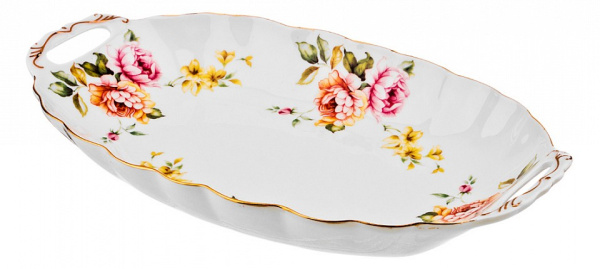Блюдо декоративное (33х19х5 см) Велма 54-533