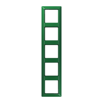 JUNG AS 500 Зеленая Рамка 5-ая ударопрочная