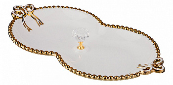 Блюдо декоративное (36.5х19.5х7 см) Art 793-078